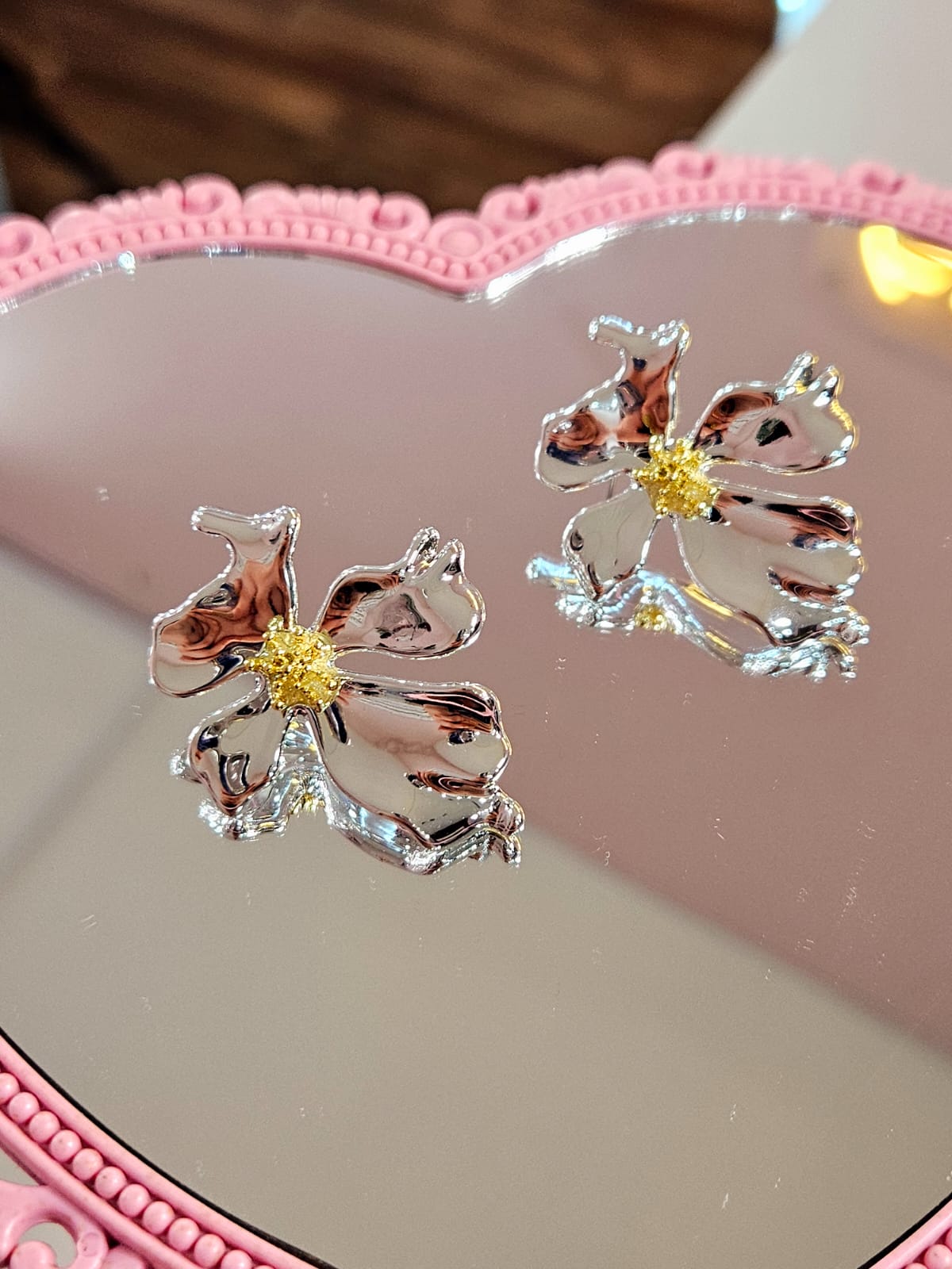 Aretes Flor Hermosa