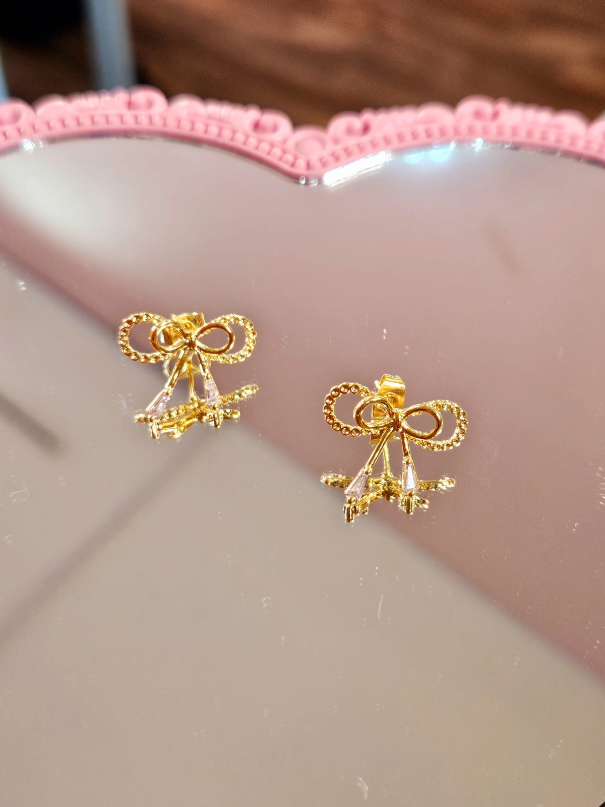 Aretes Moño Adorado