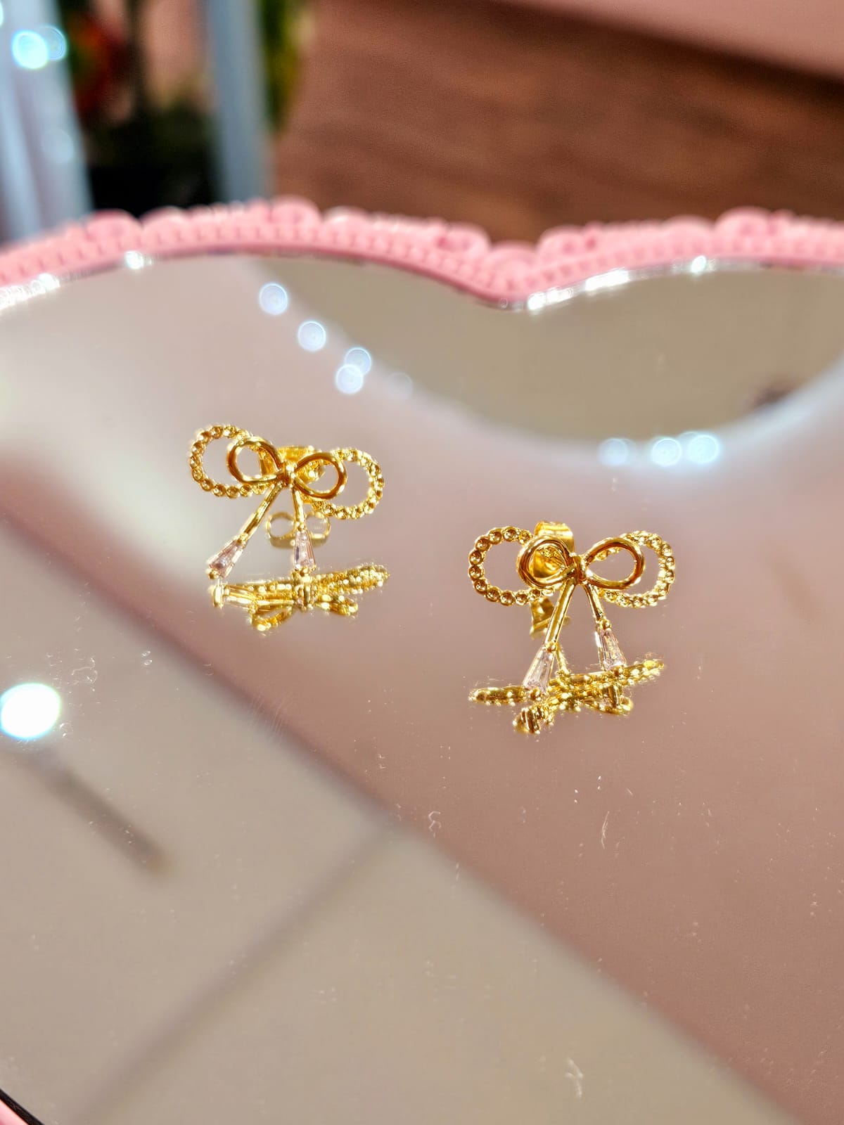 Aretes Moño Adorado