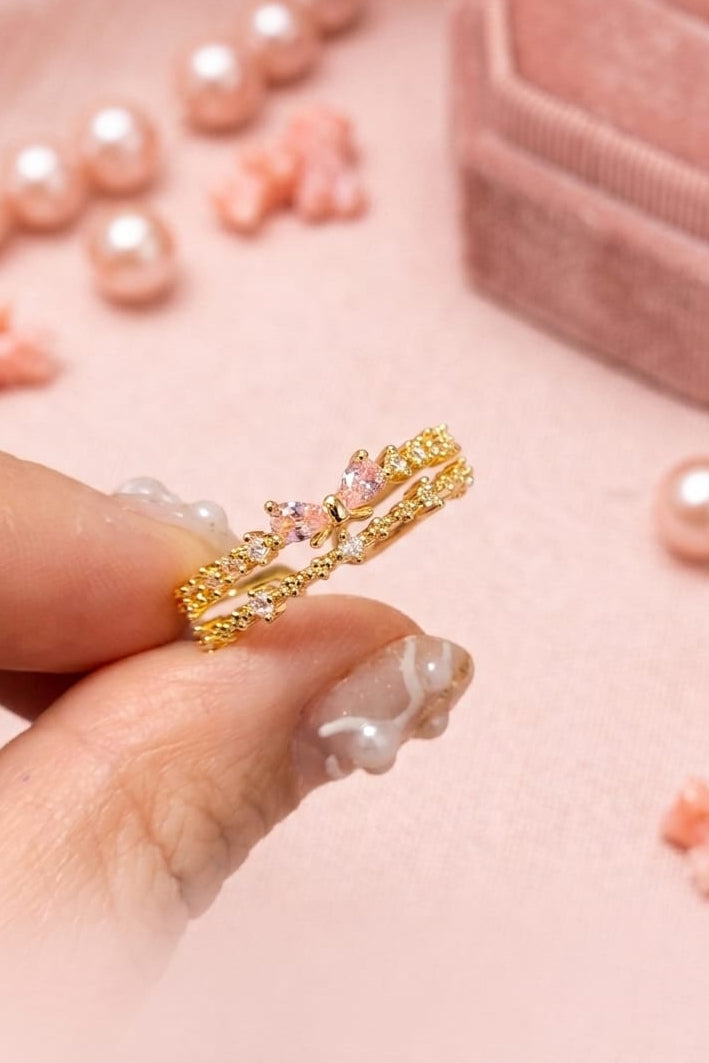 Anillo Cristal Rosé