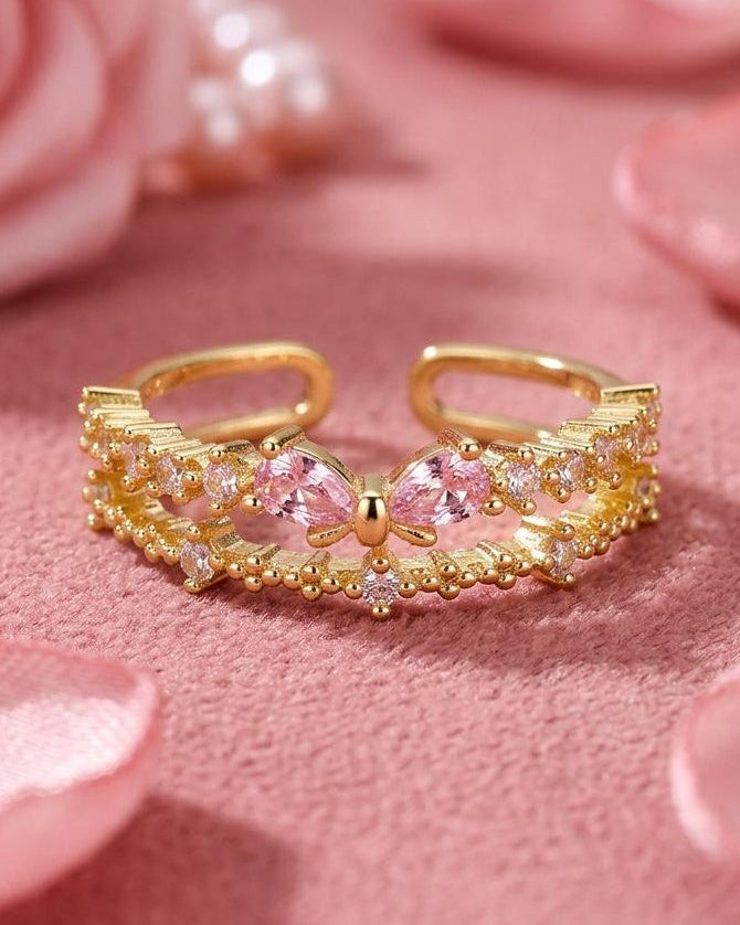 Anillo Cristal Rosé